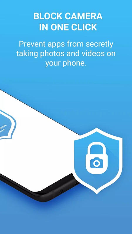 Prevent apps from secretly taking photos and recording videos on your phone Camera Block MOD APK