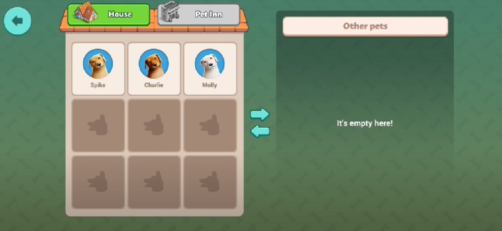 Own many different dogs to take care of in Dog Simulator MOD APK