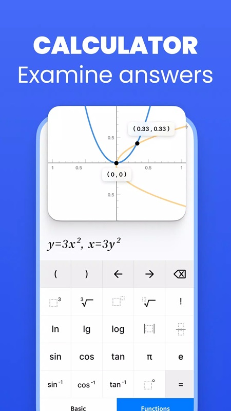 Customize your desired scientific calculator in Solvely MOD APK