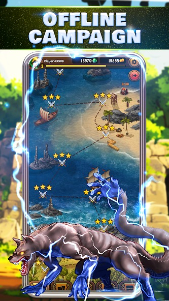 Many levels and locations to conquer in Quetzal MOD APK