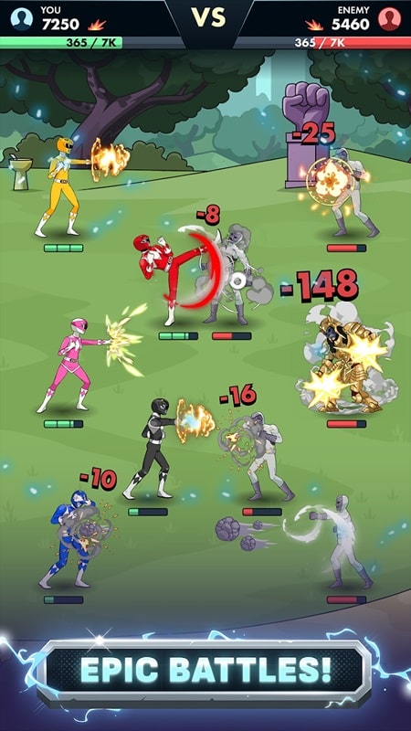 Power Rangers Mighty Force free