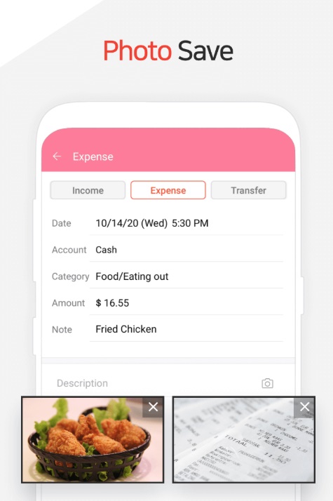 Get a handle on your monthly spending with an easy calendar in Money Manager MOD APK