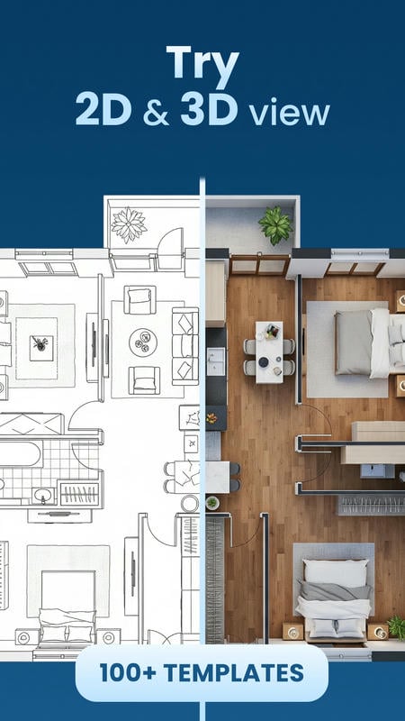 House Design Plan 3D App mod android