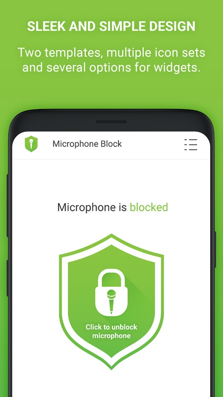 Activate the microphone blocking feature with just a few steps in Microphone Blocker MOD APK
