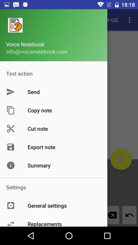 Voice Notebook speech to text mod apk