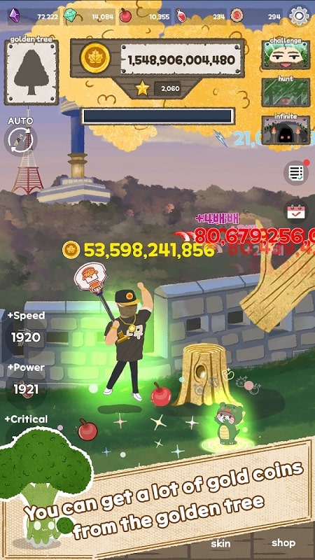 Woodcutter Idle Clicker mod apk