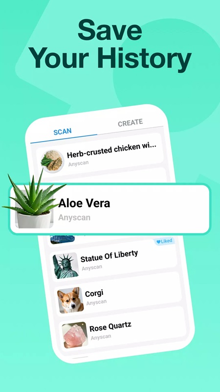 Store and manage easily after each scan in All Scanner MOD APK