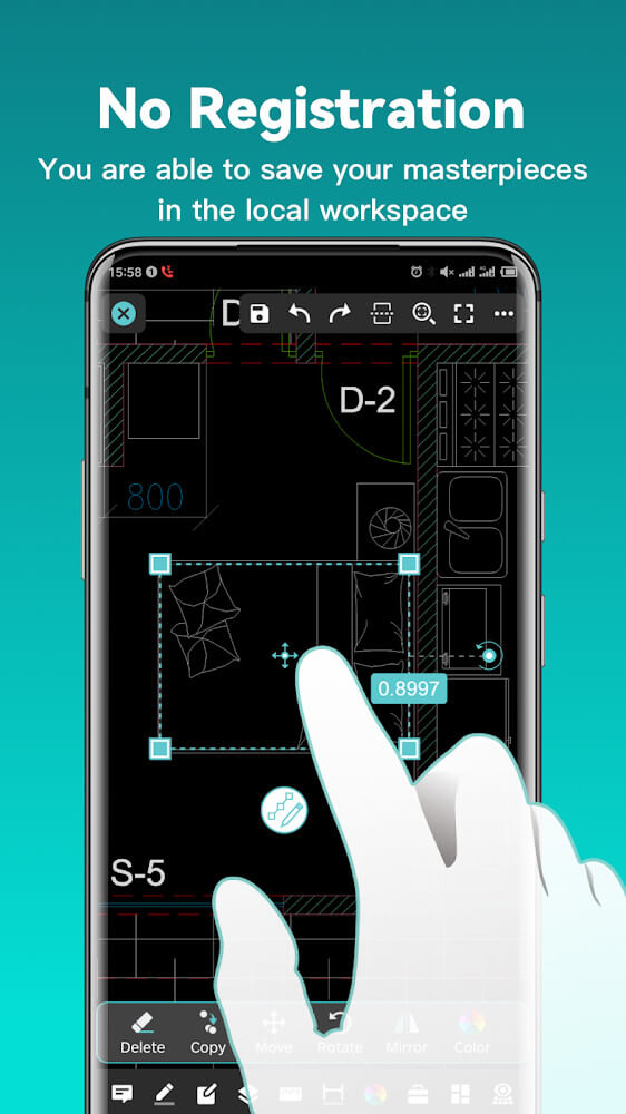 DWG FastView-CAD Viewer & Editor