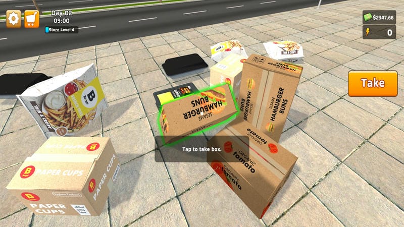 Burger Simulator mod free