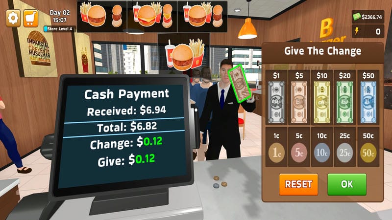 Burger Simulator mod download