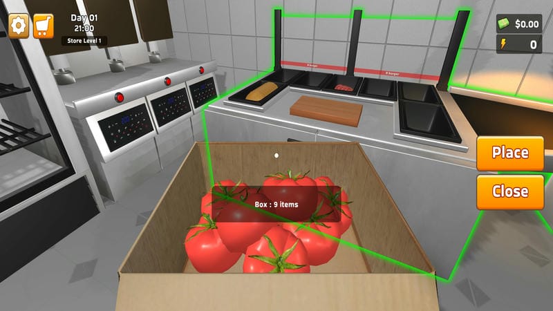 Burger Simulator mod apk