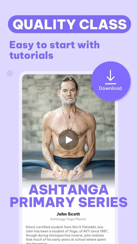Participate in high-quality yoga classes with full detailed instructions in Daily Yoga MOD APK