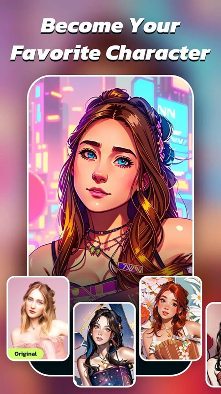 From a normal photo to your favorite character AI Morph MOD APK