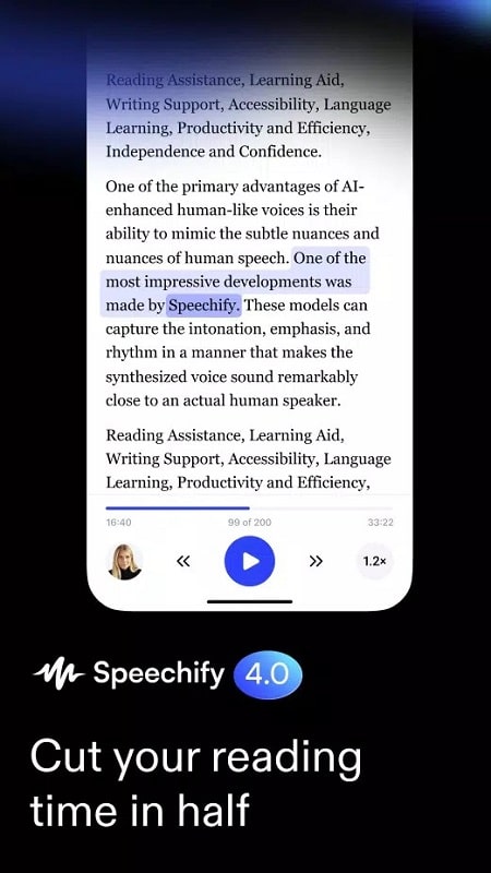 Speechify mod