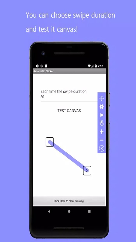 Set up more different touchpoints in Auto Clicker - Super Fast MOD APK