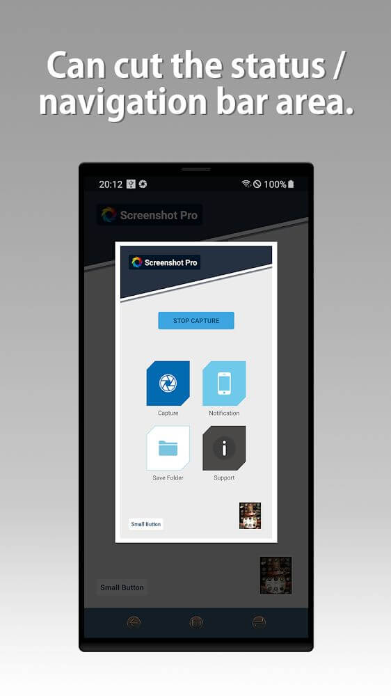 Screenshot Pro – Automatic trimming