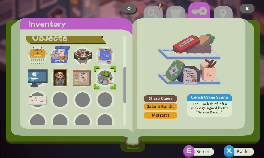 Collect items related to the case in Duck Detective MOD APK