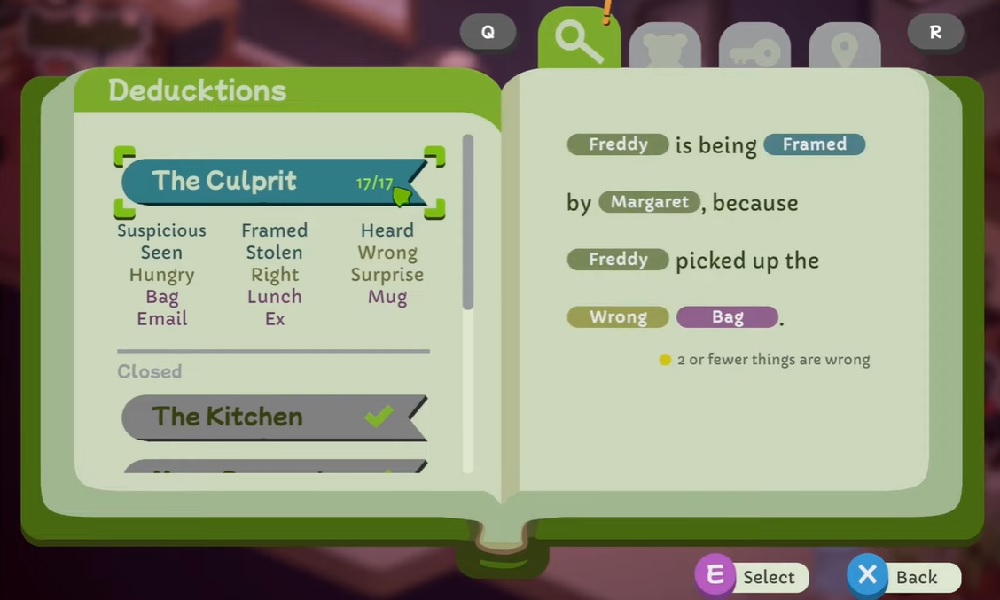 Eliminate suspects not involved in the case in Duck Detective MOD APK