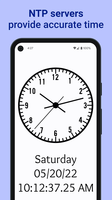 Customize display mode from day, date to clock time in AtomicClock MOD APK