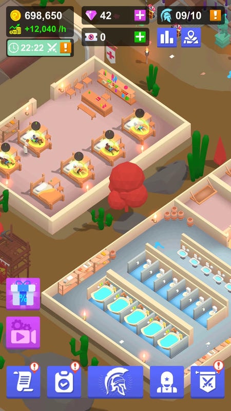 Idle Gladiator Arena apk mod