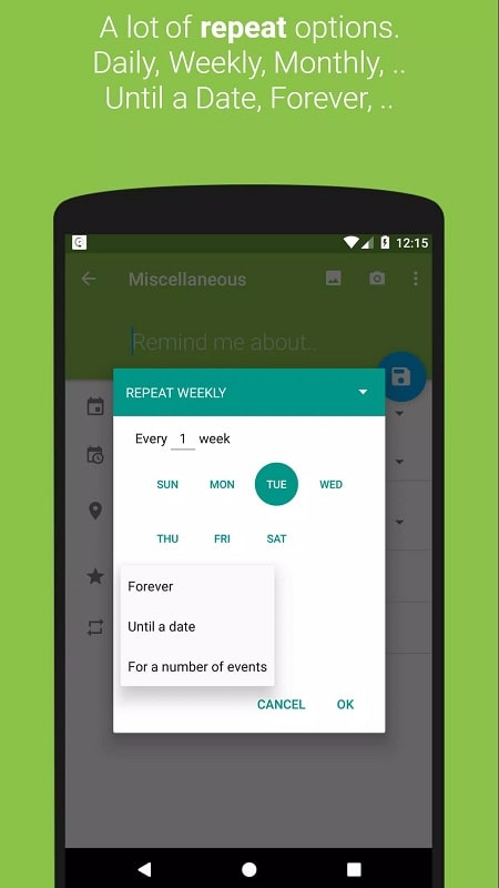 COL Reminder android