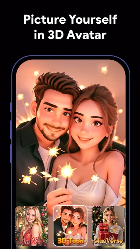 Create new photos to change your avatar in ToonTap MOD APK