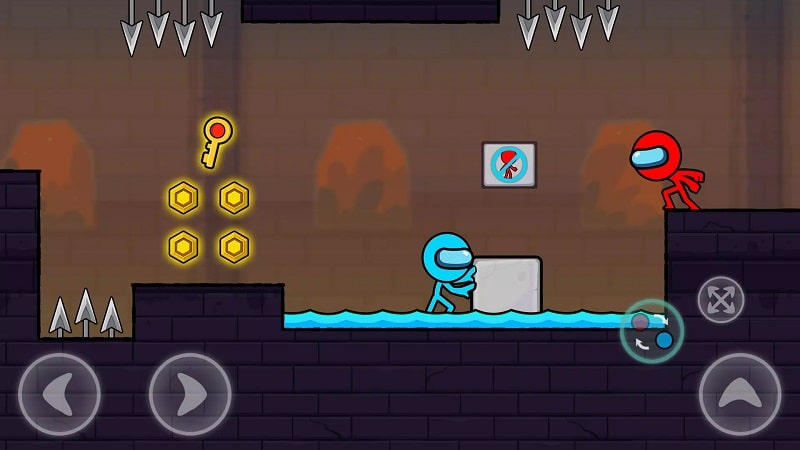 Red and Blue Stickman 2 apk free1