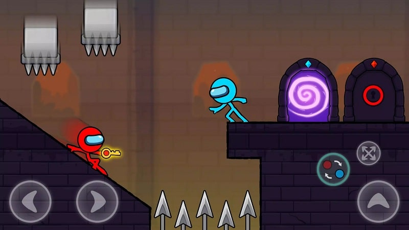 Red and Blue Stickman 2 mod apk1