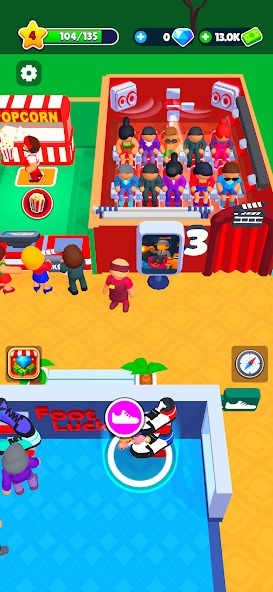 Earn money from many stalls in My Shopping Mall MOD APK
