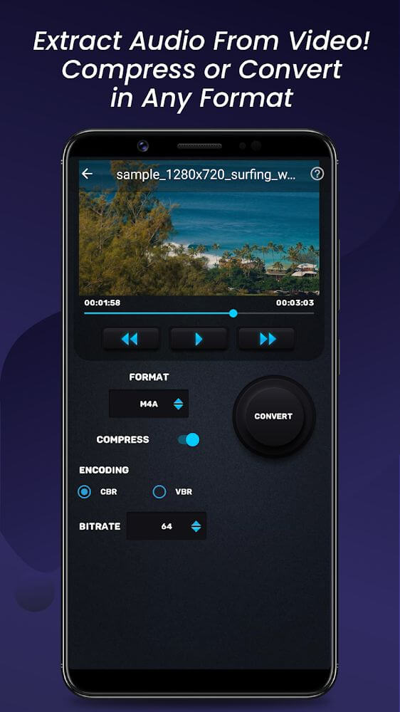 MP4, MP3 Video Audio Cutter, Trimmer & Converter