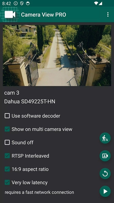 IP Camera Viewer mod