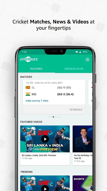 Cricbuzz mod