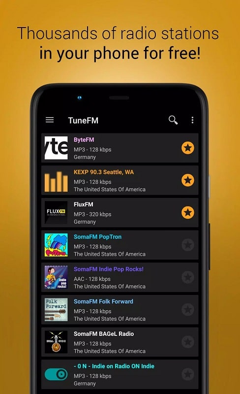 TuneFm mod