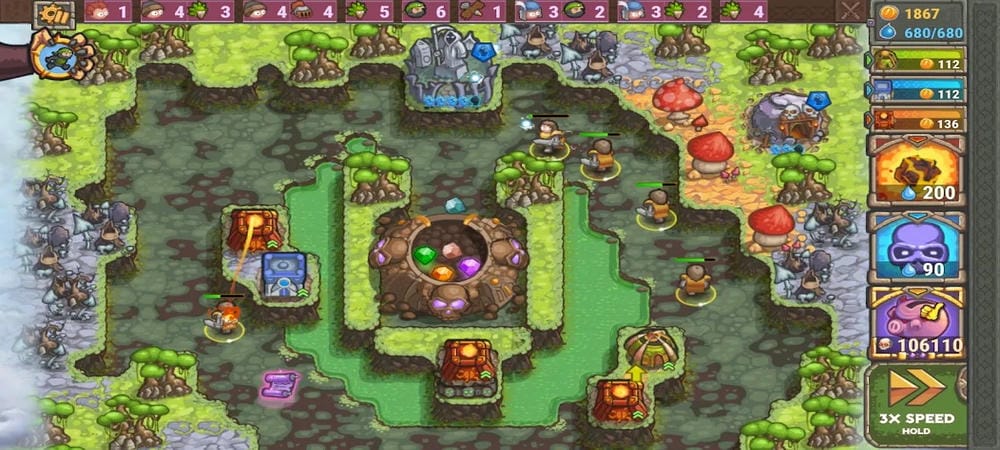 The difficulty of the levels will increase progressively in Cursed Treasure 2 MOD APK
