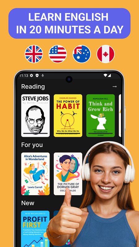 Access more book topics created by many famous authors in Bookvo MOD APK