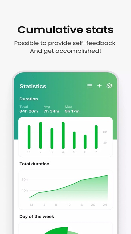 Quickly complete the goals set each day in Dote Timer MOD APK