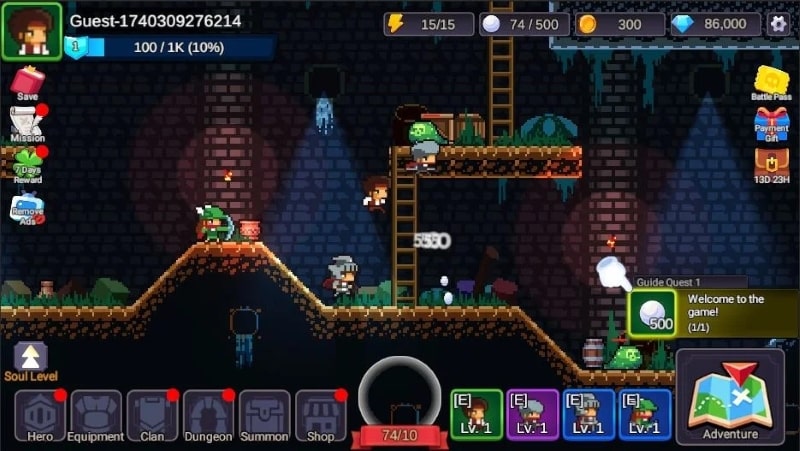 Pixel Clan mod