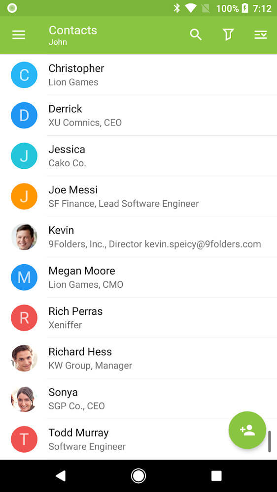 Nine – Email & Calendar