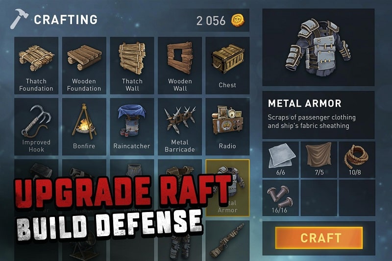 Survival on Raft Ocean Nomad mod apk