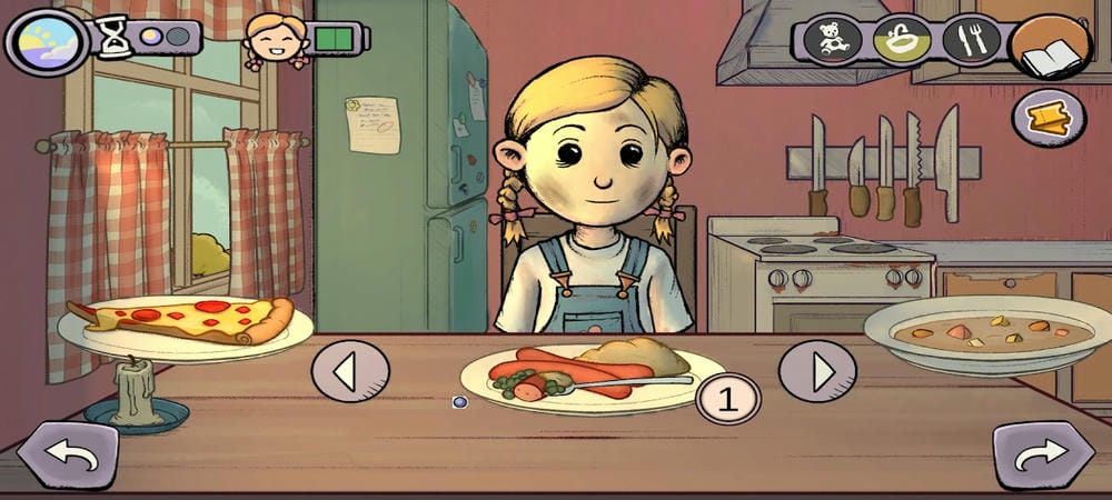 Mua những món ăn ngon cho đứa con của bạn ăn trong My Child New Beginnings MOD APK