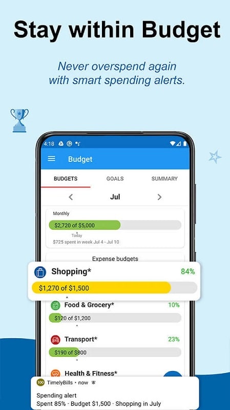 Bills Reminder Budget Planner free