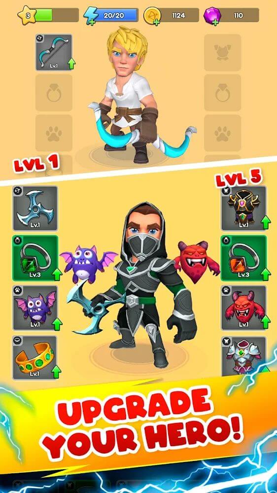 Magic Archer: Hero hunt for gold and glory