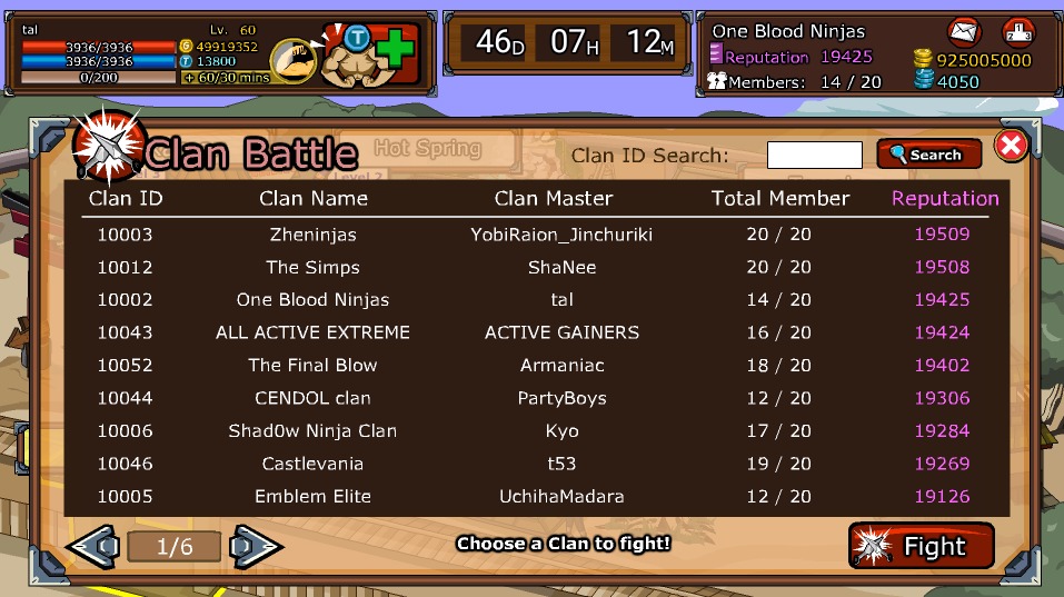 Tham gia vào các bang hội để cùng nhau phát triển trong Ninja Specter MOD APK