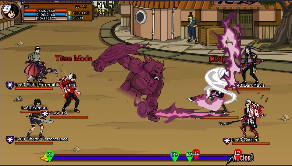Face off against other players to prove your strength in Ninja Specter MOD APK