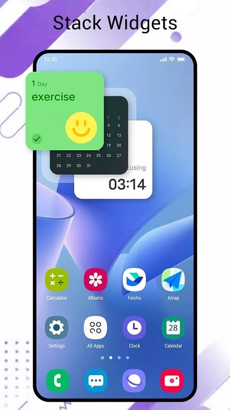 One S24 Launcher mod