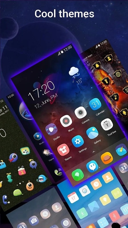 Cool Q Launcher for Android 10 mod android