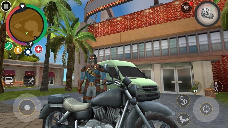 Rope Hero Mafia City Wars mod apk