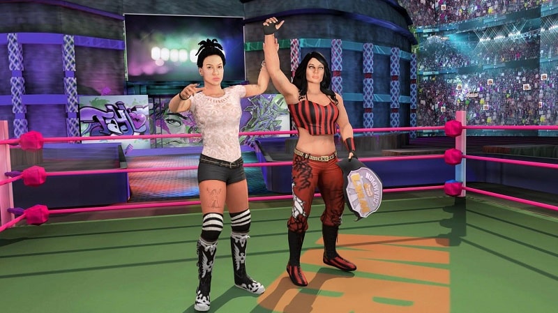 Bad Girls Wrestling Fighter MOD APK 6.8 (Money, character unlocked)