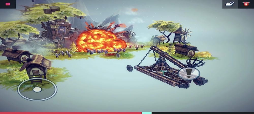 Craft your own fighting machine in Besiege MOD APK