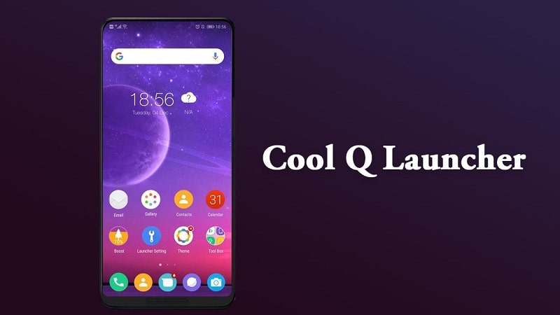 Download Cool Q Launcher for Android 10 MOD APK 10.9 (Unlocked Prime)
